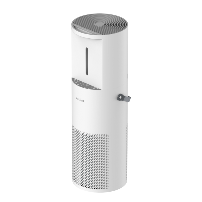 Oczyszczacz powietrza Vestfrost VPE2S60WH z funkcją nawilżania, idealny do 60 m².