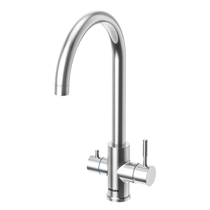 Bateria trójdrożna PHILIPS ASH3510/10 w chromowanym wykończeniu.