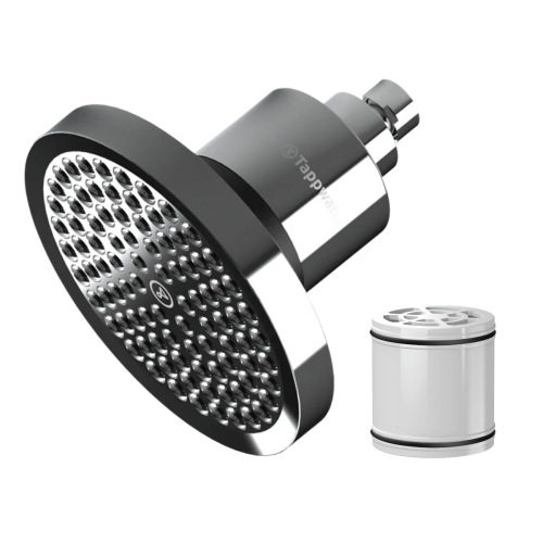 Filtr prysznicowy Tappwater ShowerPro Rain zestaw startowy. 1 wkład filtrujący.