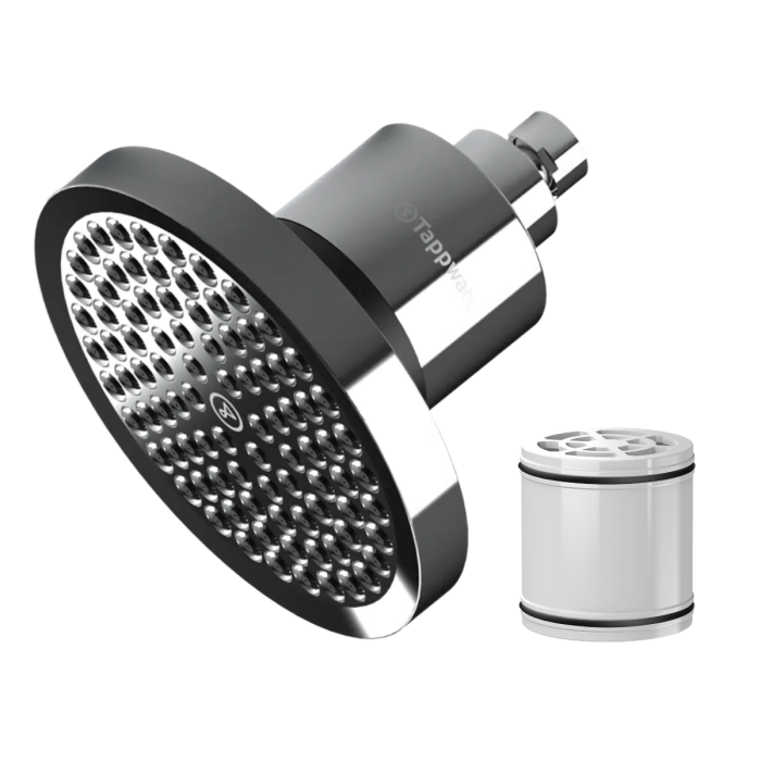 Filtr prysznicowy Tappwater ShowerPro Rain zestaw startowy. 1 wkład filtrujący.