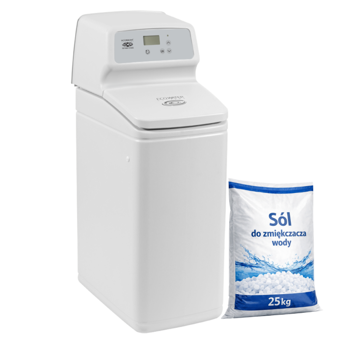 Zmiękczacz wody Ecowater Comfort 300. Ciesz się miękką wodą w domu. Sól gratis.