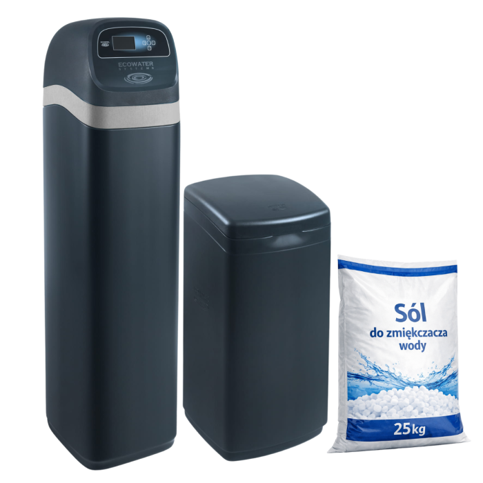 Wydajny i nowoczesny zmiękczacz wody Ecowater eVolution 600 Power sterowany Wi-Fi.