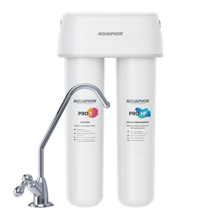 Filtr wody pod zlew Aquaphor DUO HF PRO, sorpcyjny filtr wody.