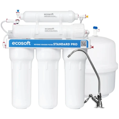 Filtr odwróconej osmozy Ecosoft Standard PRO z mineralizacją.