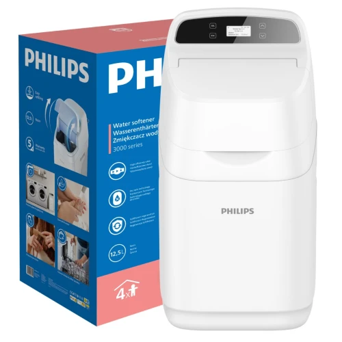 Zmiękczacz wody wodociągowej PHILIPS AWP9811/10 z wydajnością 4 osób.