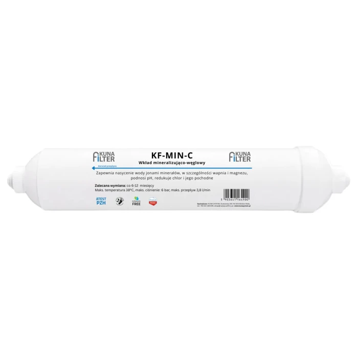 Wkład wymienny KF-MIN-C do filtra wody Comfort Redox.