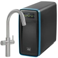 ecowater optimo z wylewką elektroniczną w kolorze stal nierdzewna