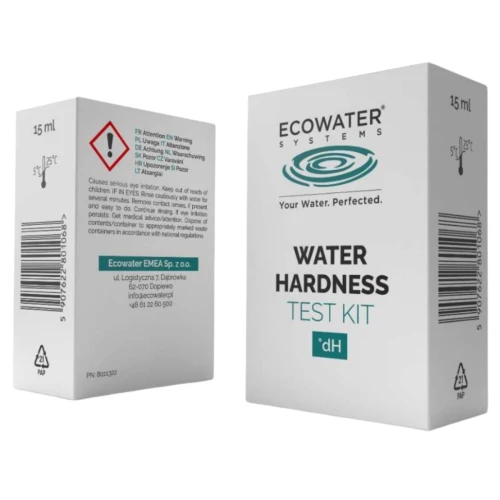 Ecowater kropelkowy tester twardości wody.