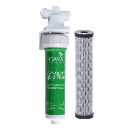 Filtr wody do dystrybutora Remedi/Fosforan OASIS In Line Green Filter EZ Turn.