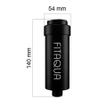 fitaqua filtr prysznicowy czarny wymiary