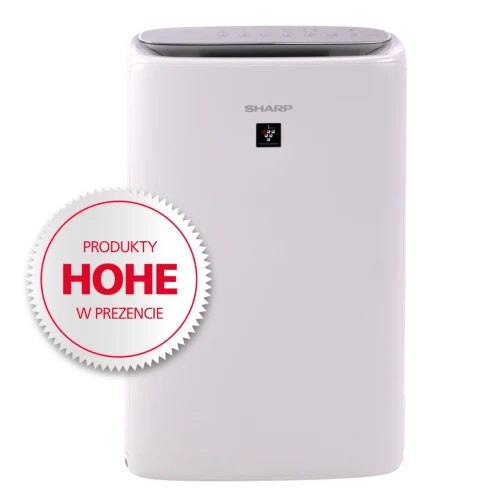 Oczyszczacz powietrza SHARP KI-N42EUL. Oczyszczacz, nawilżacz, jonizator (do 28 m2). Sterowanie telefonem.