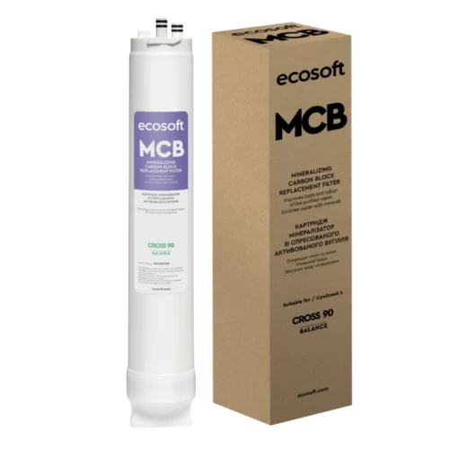 Blok węglowy i mineralizujący MCB Ecosoft PDCBDFRO do filtra Cross 90 Balance.